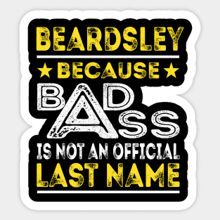 BEARDSLEY Sticker